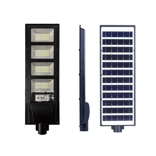 Lampadaire Solaire LED 6 Modules – Projecteur Extérieur Ultra Puissant 400W