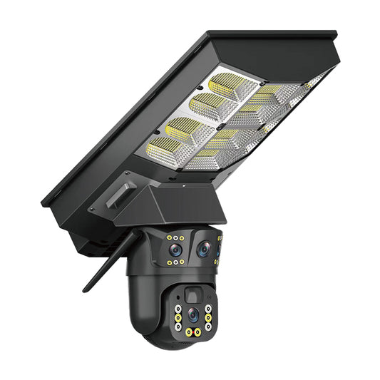 Lampadaire Solaire avec Caméra – Sécurité et Éclairage Intelligent 3-en-1